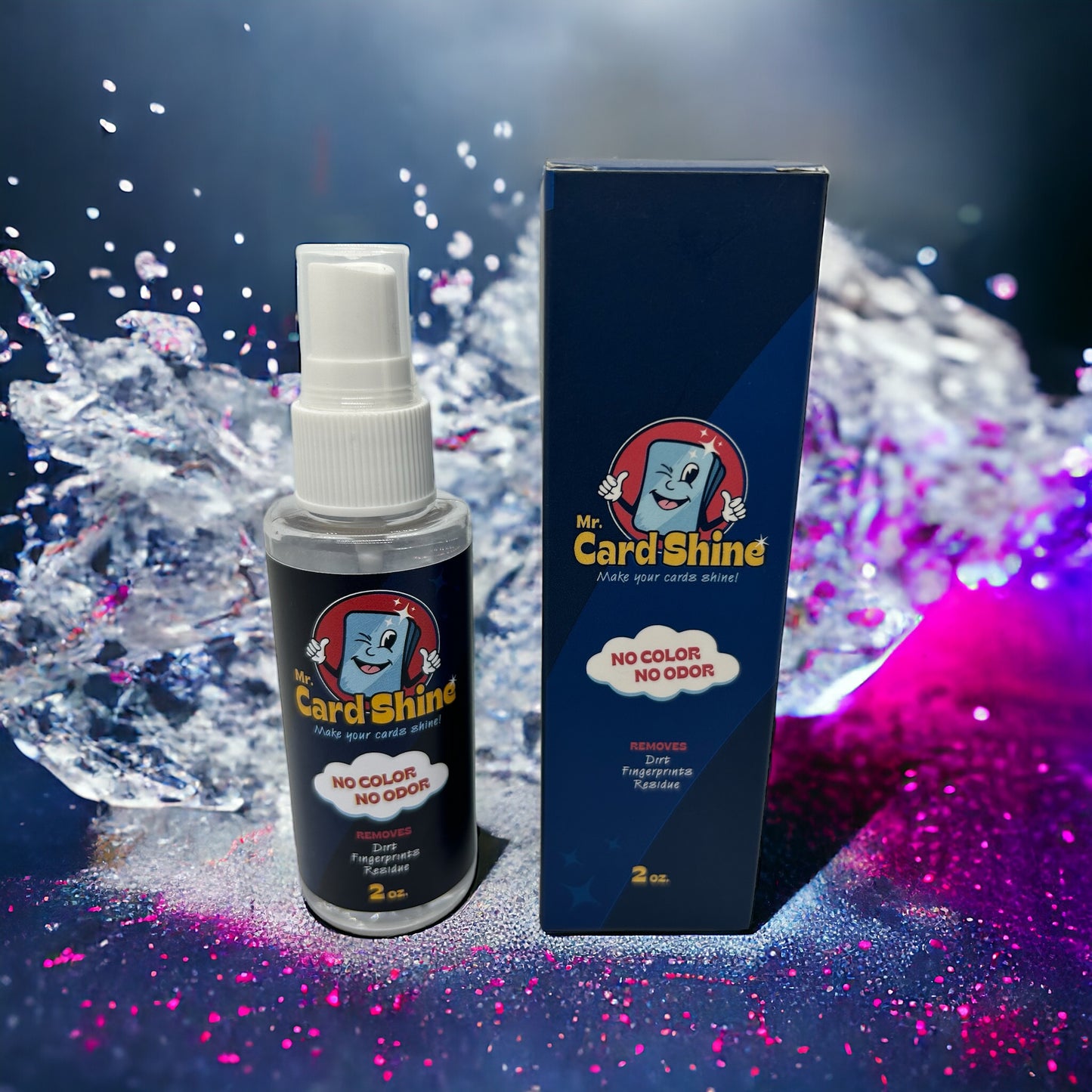 Mr Card Shine Sports / Trading Card Cleaning and Polish Spray 2 oz.